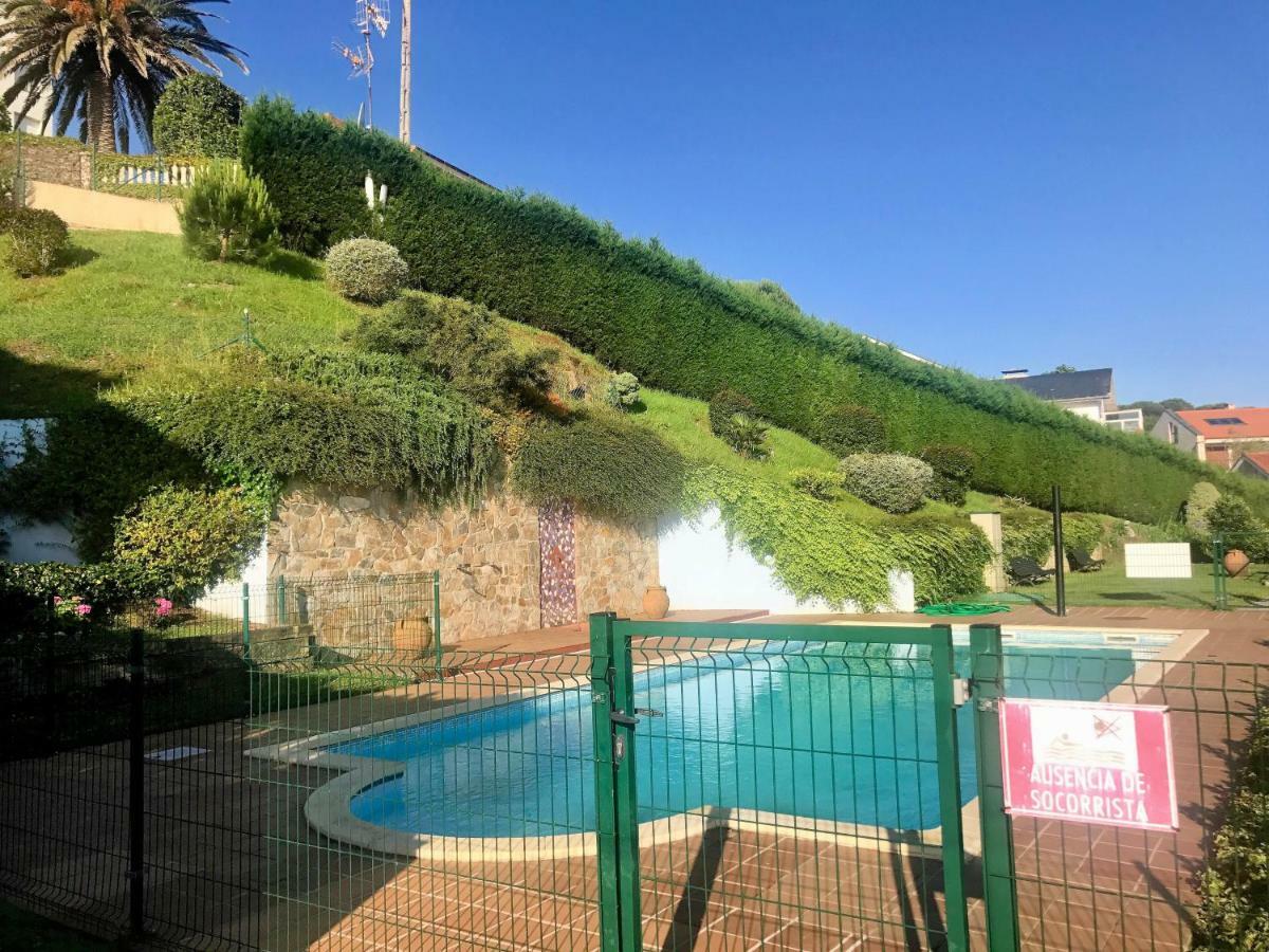 Casa De Las Flores - Apartamento Con Jardin Privado Frente A La Playa De โกมิญาส ภายนอก รูปภาพ